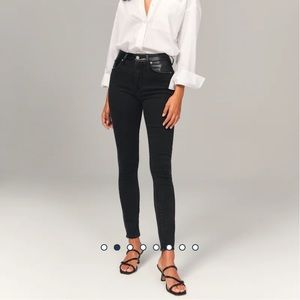 Abercrombie&Fitch High Rise Super Skinny Ankle Jean